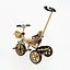 Трехколесный велосипед Best Trike BS-70619 с родительской ручкой и озвучиванием коричневый - миниатюра 3