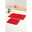 Килимки для ванної Vonaldi Softmicro набір 2 шт. червоний - мініатюра 1