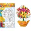 Конструктор раскраска Zirka Лилии ЗD (378007) - миниатюра 1