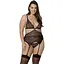Корсет с пажами Passion Passion Amberly CorSet 4XL/5XL - миниатюра 1