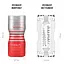 Мастурбатор Tenga Dual Feel Cup двусторонний, с двумя независимыми каналами, класичний - миниатюра 2
