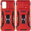 Ударостійкий чохол Camshield Army Ring для Xiaomi Poco F5 / Note 12 Turbo Червоний / Red - мініатюра 2