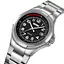 Наручний годинник чоловічий 9320SIBK Срібний-Чорний Skmei acs0030919 - мініатюра 2