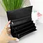 Гаманець чорний жіночий лаковий Fuerdanni 16601 на магніті - мініатюра 5