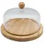 Бокс Eurogold пищевой круглый с бамбуковой крышкой 20х20х9.5см (2489) - миниатюра 1