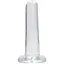 Фалоімітатор Realrock Crystal Clear Dildo 5.3" 13.5 см прозорий - мініатюра 1