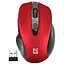 Мишка Defender Prime MB-053 Silent Wireless Red (52052) - мініатюра 1