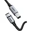 Кабель Ugreen US370 USB-C to USB-B 1.0m чорний [127974] - мініатюра 2